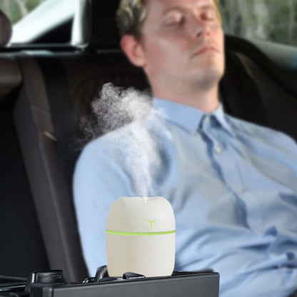 Mini Portable 220Ml Cool Mist Humidifier: USB Desktop Humidifier for Baby Bedroom, Travel, Office, and Home with Auto Shut-Off, Super Quiet Operation, and 2 Mist Modes