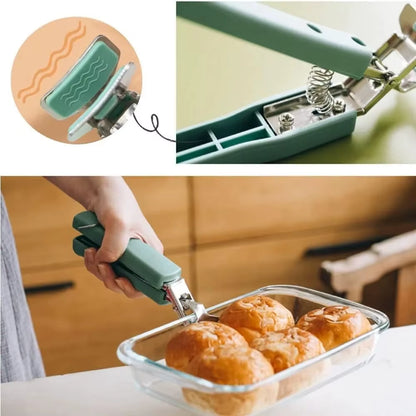 New anti Scald Hand Clamp Plate Bowl Clamp anti Scald Clamp Kitchen Tool Clamp Steaming Vegetable Clamp anti Slip