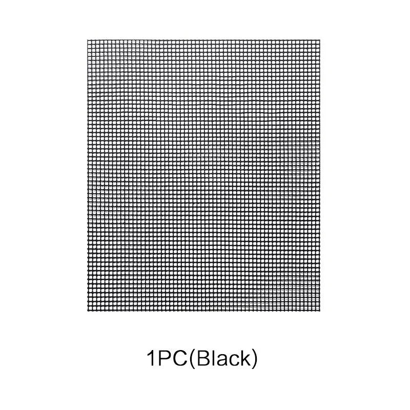 JJYY Outdoor Bbq Grilling Net Grilling Grid Mat Non-Stick High Temperature Resistant Grilling Grid Mat Barbecue Mat
