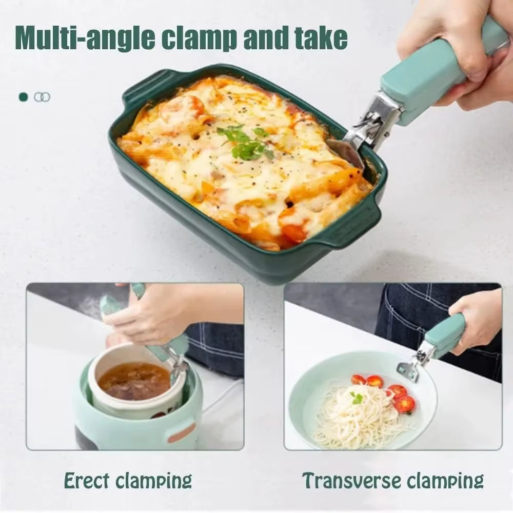 New anti Scald Hand Clamp Plate Bowl Clamp anti Scald Clamp Kitchen Tool Clamp Steaming Vegetable Clamp anti Slip