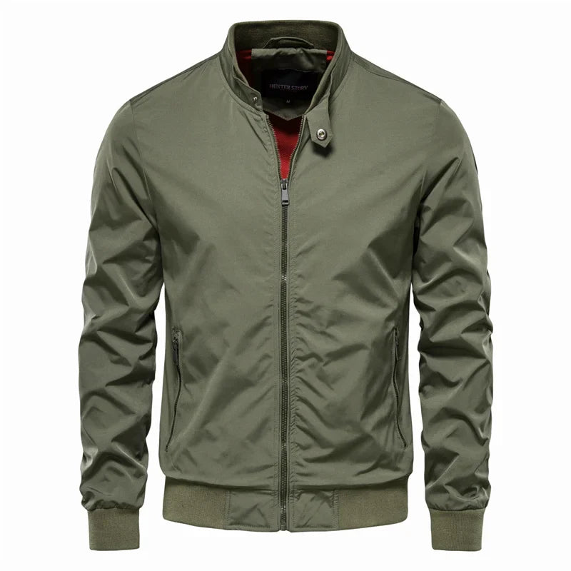 Men’S Lightweight Summer Jacket – Breathable Bomber Style Casual Outerwear Comfortable Warm Weather Fashion