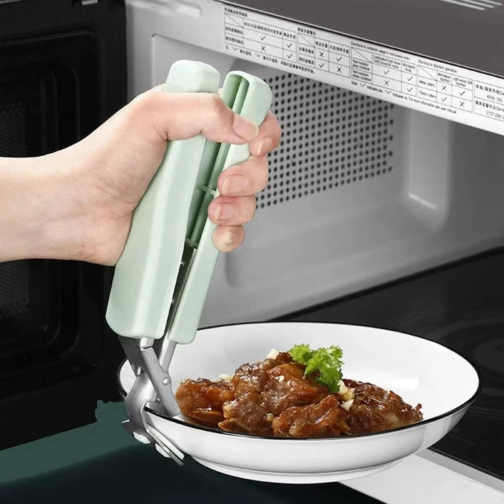 New anti Scald Hand Clamp Plate Bowl Clamp anti Scald Clamp Kitchen Tool Clamp Steaming Vegetable Clamp anti Slip