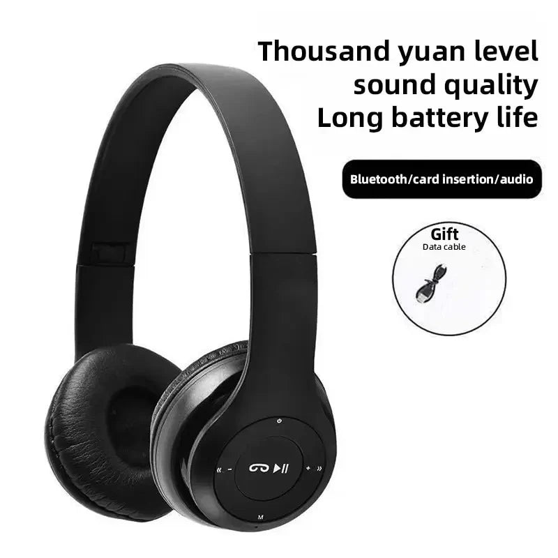 Handsfree Wireless Headphones Noise Canceling Headphone Earphone P47 Headset Bluetooth Head Phone for Iphone Huawei Samsung S22